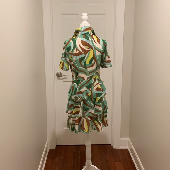 Multicolor dress. Made in Italy. - Picture 3 of 6